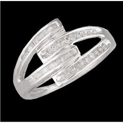 10KW Gold Magnificent .25ct Diamond Ring