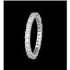 Image 1 : 14k LUXURIOUS 1.00ct DIAMOND ETERNITY RING