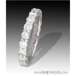 14k LUXURIOUS 2.10ct DIAMOND ETERNITY RING