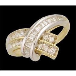 10K Gold Magnificent .50ct. Diamond Fashion Rin