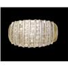 Image 1 : 10K Gold Fancy 1.25ct. Diamond Ring