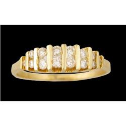 10KY Gold .33ct. Fashion Diamond Right Hand Rin