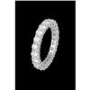 Image 1 : LUXURIOUS 3.04 PLATINUM DIAMOND ETERNITY RING