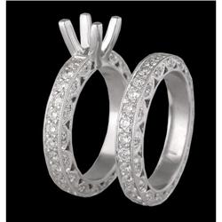2.27ct. Diamond Engagement And Wedding Eternity