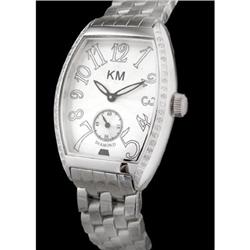KING MASTER ALL STAINLESS STEEL MEN'S WATCH