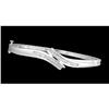 Image 1 : 14K White Gold .50ct Diamond Bangle Bracelet