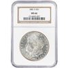 Image 1 : 1881-S $1 Morgan Silver Dollar Coin NGC MS66