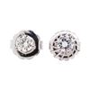 Image 1 : 14KT White Gold 1.00 ctw Diamond Stud Earrings