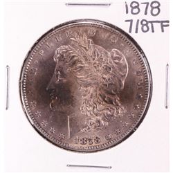 1878 7/8TF $1 Morgan Silver Dollar Coin