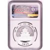 Image 2 : 2019 China 10 Yuan Panda Silver Coin NGC MS70 Early Releases Joel Iskowitz Signature