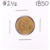 Image 1 : 1850 $2 1/2 Liberty Head Quarter Eagle Gold Coin