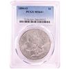 Image 1 : 1884-O $1 Morgan Silver Dollar Coin PCGS MS64+