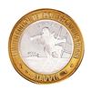 Image 1 : .999 Fine Silver Aladdin Resort & Casino Las Vegas $10 Limited Edition Gaming Token