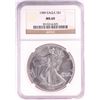 Image 1 : 1989 $1 American Silver Eagle Coin NGC MS69