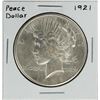 Image 1 : 1921 $1 Peace Silver Dollar Coin