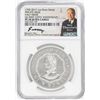 Image 1 : 1792-2017 Half Disme 1 oz. Silver Medal NGC PF70 W/Edmund C. Moy Signature