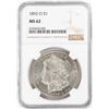 Image 1 : 1892-O $1 Morgan Silver Dollar Coin NGC MS62