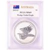 Image 1 : 2015-P $1 Australian Wedge Tailed Eagle Silver Coin PCGS MS69 Mercanti Signature