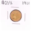 Image 1 : 1911 $2 1/2 Indian Head Quarter Eagle Gold Coin