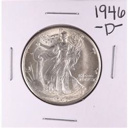 1946-D Walking Liberty Half Dollar Coin