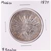 Image 1 : 1874 Mexico 8 Reales Silver Coin