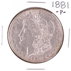 1881 $1 Morgan Silver Dollar Coin