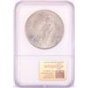 Image 2 : 1924 $1 Peace Silver Dollar Coin NGC MS65