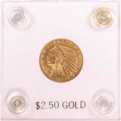 1927 $2 1/2 Indian Head Quarter Eagle Gold Coin