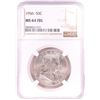 Image 1 : 1956 Franklin Half Dollar Coin NGC MS64FBL