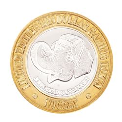 .999 Silver John Ascuaga's Nugget Sparks, Nevada $10 Limited Edition Gaming Token