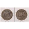 Image 2 : Lot of (2) 1892 $1 Morgan Silver Dollar Coins