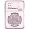 Image 1 : 1901-O $1 Morgan Silver Dollar Coin NGC MS63