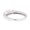 Image 3 : 14KT White Gold 0.55 ctw Diamond Ring