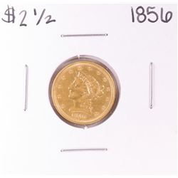 1856 $2 1/2 Liberty Head Quarter Eagle Gold Coin