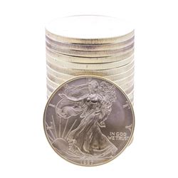 Roll of (20) Brilliant Uncirculated 1997 $1 American Silver Eagle Coins