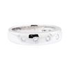 Image 1 : 14KT White Gold 0.24 ctw Diamond Band