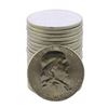 Image 1 : Roll of (20) Brilliant Uncirculated 1963 Franklin Half Dollar Coins