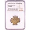 Image 1 : AH451-492 Ghaznavid Dinar A-1637 Ibrahim Gold Coin NGC Genuine