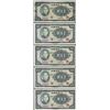 Image 1 : Lot of (5) Miscellaneous Central Bank of China 100 Yuan Currency Notes