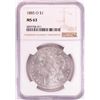 Image 1 : 1885-O $1 Morgan Silver Dollar Coin NGC MS63