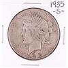 Image 1 : 1935-S $1 Peace Silver Dollar Coin