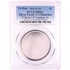 Image 1 : No Date Proof $1 Mint Error T-2 Silver Planchet PCGS MS61