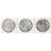 Image 2 : Lot of (3) 1925-S $1 Peace Silver Dollar Coins