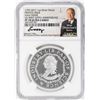 Image 1 : 1792-2017 Half Disme 1 oz. Silver Medal NGC PF70 W/Edmund C. Moy Signature