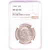 Image 1 : 1949 Franklin Half Dollar Coin NGC MS63FBL