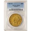 Image 1 : 1873-S Closed 3 $20 Liberty Head Double Eagle Gold Coin PCGS XF40