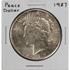Image 1 : 1927 $1 Peace Silver  Dollar Coin