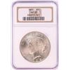 Image 1 : 1925 $1 Peace Silver Dollar Coin NGC MS65