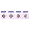 Image 1 : Lot of (4) 1977-S Proof Kennedy Half Dollar Coins PCGS PR69DCAM
