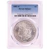 Image 1 : 1881-S $1 Morgan Silver Dollar Coin PCGS MS64+